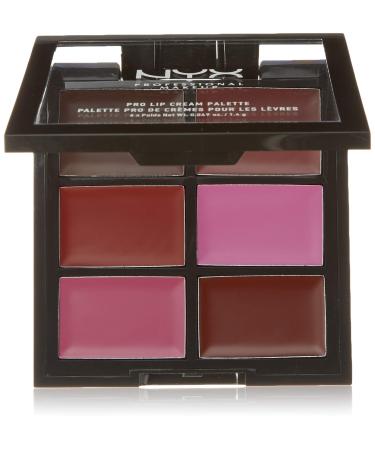 NYX PROFESSIONAL MAKEUP Pro Lip Cream Palette  The Plums  0.317 Ounce The Plums 0.32 Ounce (Pack of 1) - Buy Online on GoSupps.com