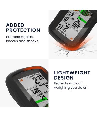 kwmobile Silicone Case for Wahoo Elemnt Roam V2 - Black Protective GPS Bicycle Cover - International Shipping Available - Buy Online on GoSupps.com