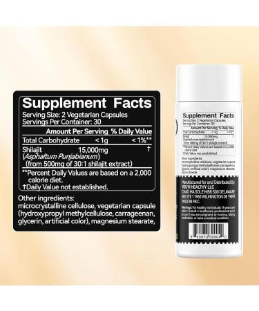 OxyEnergy Shilajit and Ashwagandha 60 Capsules - Buy Online on GoSupps.com