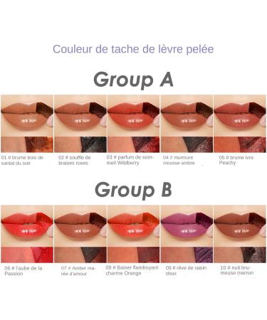 Kit de Gloss L vres 10 Rouges L vres Teint s | Rouge Longue Tenue Pour Routine Beaut Port Quotidien Mariage Filles Maison Rencontres Voyage Trajets - Buy Online on GoSupps.com