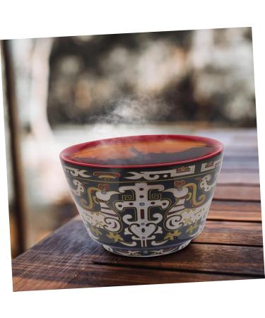 LABRIMP Tea House Accessory Ceramic Tea Cup Chinese Decor Glasses Tea Bowl Home Teacup Japan Single Cup Office As Shown 8X8X4.8CM - Buy Online on GoSupps.com