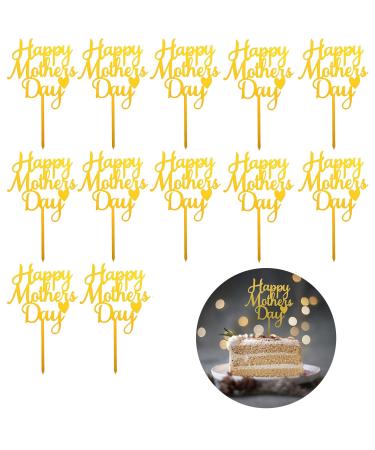 12 Pcs Mothers Day Cupcake Toppers Personalised Cupcake Toppers Cupcake Toppers Mother's Day Gifts Happy Mothers Day Cake Toppers Mother's Day Decoration