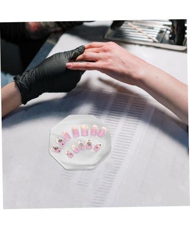  Beatifufu Nail Palette Nail Art Painting Palette Oil Painting Display Stand Nail Boards Nail Parts Plate Watercolor Oil Cake Display Boards - Buy Online on GoSupps.com