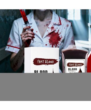  Generisch Liquid face paint | 170 ml Waterproof Halloween bag Red and blue makeup for women and men spooky party supplies - Buy Online on GoSupps.com