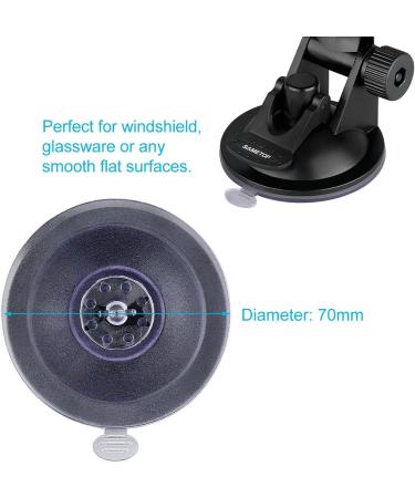Sametop Suction Cup Mount for GoPro, DJI, and Action Cameras - Ideal for Car Windshield - Buy Online on GoSupps.com