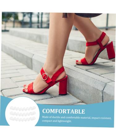 NOLITOY 18 Pairs Anti-Slip Stickers for High Heels & Sandals - Invisible Gel Cushions for Men & Women - Shoe Pads for Enhanced Comfort - Buy Online on GoSupps.com