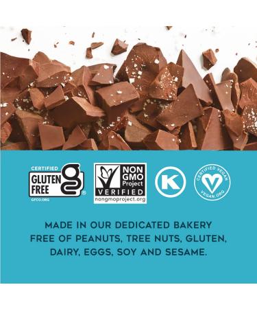 88 Acres Dark Chocolate Sea Salt Granola Bars - Gluten-Free Nut-Free Snack Bar (12 Pack) - Vegan & Non-GMO - Buy Online on GoSupps.com