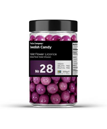 TheJar.Company - Swedish Candy - 28 - Violet Flower Licorice - Buy Online on GoSupps.com