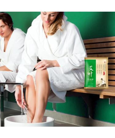 Detox Foot Soak 100 Bags Natural Mugwort Powder Foot Spa Soak Disposable Portabe Herbal Foot Soak for Home Travel Gift Foot Spa Soak - Buy Online on GoSupps.com
