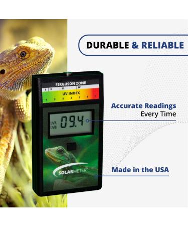 Solarmeter Model 6.5R Reptile UV Index Meter ABS Polymer Black 1 - Buy Online on GoSupps.com