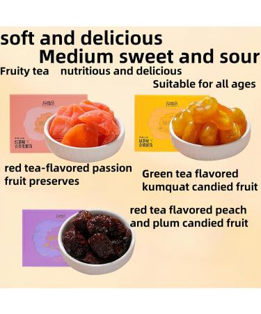  MKSDDF MKSDDF - Preserved Dried Fruits - Healthy Fruit Snacks - Asian Snacks - Chinese Snacks - Preserved Fruit Snacks - 120g Gift Box (Strawberry Cans) - Buy Online on GoSupps.com