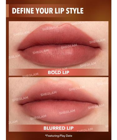 SHEGLAM Soft Haze Lip Blur | Waterproof Liquid Lipstick | Matte Transfer-Proof Lip Tint | Long-Lasting Lip Stain - Little Things - Buy Online on GoSupps.com