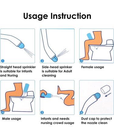 Lady Bidet - High Temperature Disinfection (100 ) for Intimate Hygiene | Travel Bag Included | Eco-Friendly Alternative to Wet Wipes & Shower Toilets - Buy Online on GoSupps.com