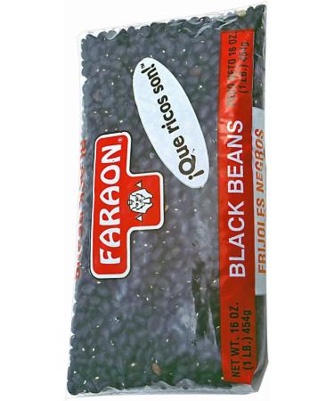 FARAON Black Beans 1lb (Pack of 12) - Premium Quality Beans for Delicious Meals - Buy Online on GoSupps.com