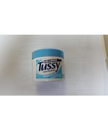 Tussy Deodorant Cream Powder Fresh- 1.7 Oz (6 Pack)