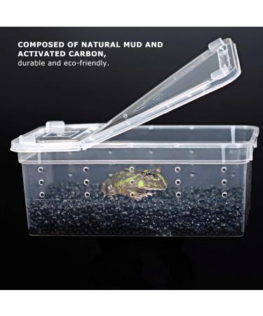 Amphibious Pet Activated Charcoal Amphibious Pet Reptiles Ceratophrys Mud Activated Charcoal Breeding Box Substrate Supply (S) - Buy Online on GoSupps.com
