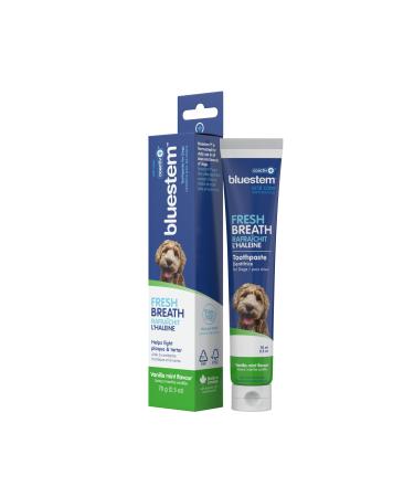 Dog Toothpaste: Vanilla Mint Flavour Tooth Paste for Dogs. Teeth Brushing Cleaner Pet Breath Freshener Oral Care Dental Cleaning Kit. Tartar & Plaque Remover Brushes Vanilla Mint Flavour No Brush