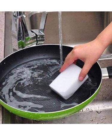BTuregsau Magic Cleaning Sponges Eraser Household Sponge Eraser Cleaner Foam Cleaning for Kitchen Furniture Car (300 Pack) - Buy Online on GoSupps.com