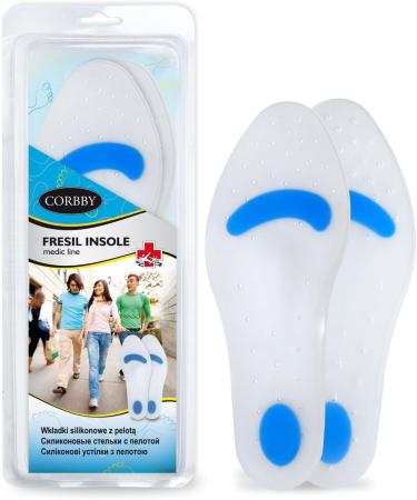 Fabacare Corbby Shoe Insole - Premium Gel Silicone Orthopedic Insert with Pelotte Size XS 37-38 EU - Ultimate Comfort & Support - Buy Online on GoSupps.com