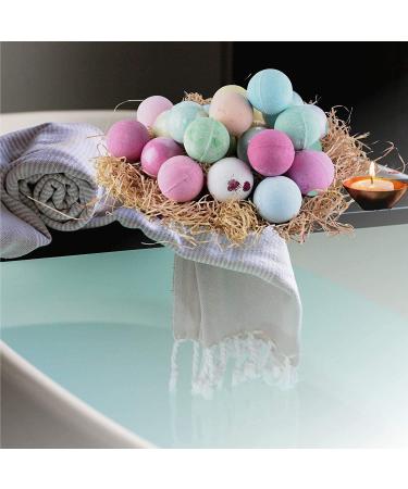 Pure Bomb 30-Piece Bath Bombs Gift Set with Shea Butter - Perfect for Kids, Women, Men - Moisturizing & Relaxing - Includes Greetings Gift Tag - Buy Online on GoSupps.com