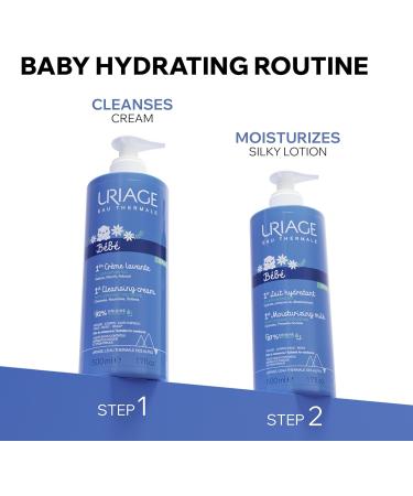 Uriage B b Cr me Lavante Corps & Cheveux - Edelweiss Bio & Beurre de Karit - Cr me Nourrissante Moussante - Nettoie en Douceur - D licatement Parfum e - Sans Savon - pH Physiologique - 1L Sans parfum 1 l (Lot de 1) - Buy Online on GoSupps.com