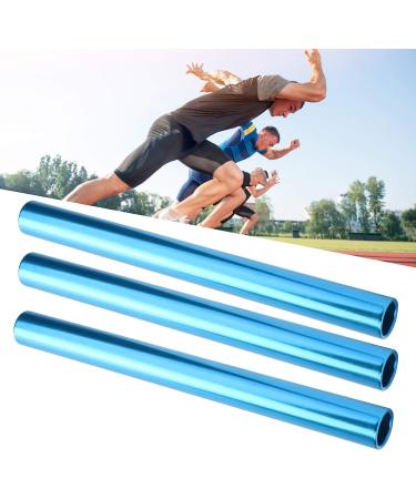 Keenso 3 Pcs Aluminum Alloy Relay Race Baton for Track and Field Sprint Match - Blue - Buy Online on GoSupps.com