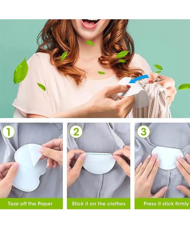 50 Pack Disposable Armpit Sweat Pads for Women and Men - Underarm Shields for Sweating - Sweat Adhesive Protection - Buy Online on GoSupps.com