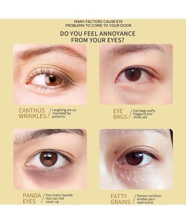 Avocado Eye Mask - Anti-Aging Collagen Eye Patches for Dark Circles & Wrinkles (60 Stickers) - Moisturizing Treatment for Puffiness & Eye Bags - Buy Online on GoSupps.com