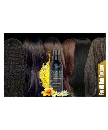 Refresh Roots: Ultimate Natural Hair Deodorizer & Softener | Alcohol-Free Non-Greasy | All Hair Types Weaves & Wigs | Natural Hair Freshener - Buy Online on GoSupps.com