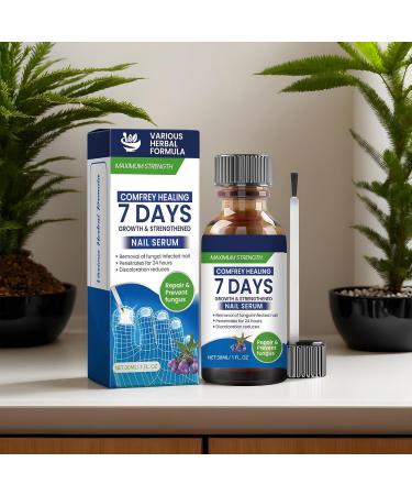 3 x nail care for toenails 90 ml nail hardener treatment nail care protection & strengthening of brittle nails care product for thick toenails treatment for - Buy Online on GoSupps.com