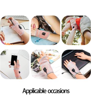 Fanwer Electric Heating Pad for Wrist & Hand - Arthritis Relief, Carpal Tunnel Pain, Fast Heat - 1 Pack - Buy Online on GoSupps.com
