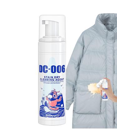 Dry Foam Cleaner Stain Remover Rinse-Free Dry Foam Cleaner for Fabric | 250ml Household Cleaners Quick Cleaning Agent Foam Cleaner for Car Sofa Fabric Down Coat Mcbean