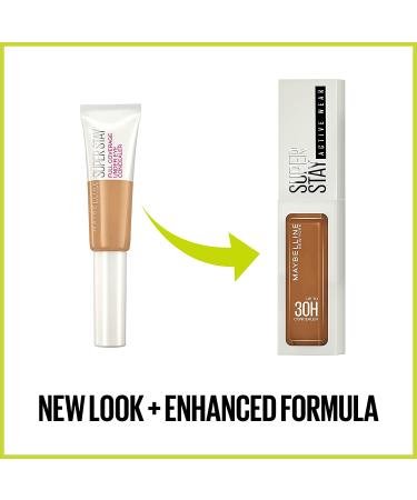 Maybelline Super Stay Full Coverage Liquid Concealer - 30 Hour Wear, Transfer Resistant, Oil-free - 16 Shades Available - Buy Online on GoSupps.com