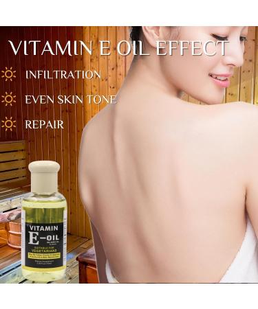 Vitamin E Oil for Skin - Natural Vitamin E Oil - Vitamin E Oil for Face Care - Essential Oils for Skin - Massgae Body Oil for Reduce Scars Nourish Dry Hair Tender Skin Care 75ml - Buy Online on GoSupps.com