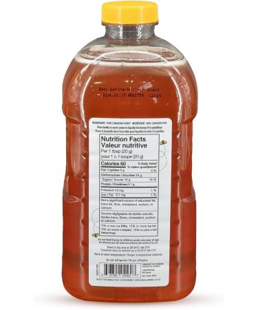 JAY'S CHOICE Honey (2 kg) All Natural 100% Pure Canadian Unpasteurized Liquid Honey Sweet & Delicious Premium Superfood for Nourishing Wellness Perfect for Breakfast Baking & Desserts - Buy Online on GoSupps.com