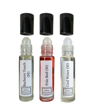 Fragrance Sample Set For Men - Mens Roll On Body Oil Long Lasting Cologne Inspired For Man Portable Travel Size Bottle Type Replicant Fragrances Perfume Sampler Gift (Sporty Set)