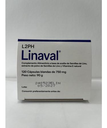  Ele2pharma Linaval 750mg 120 Capsules - Buy Online on GoSupps.com