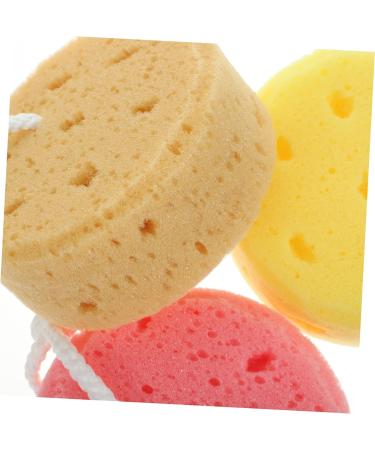 FOMIYES 6 pcs Exfoliating Bath Sponge Set - Soft Pink Body Scrubber for Women - Perfect Shower Accessory - Buy Online on GoSupps.com