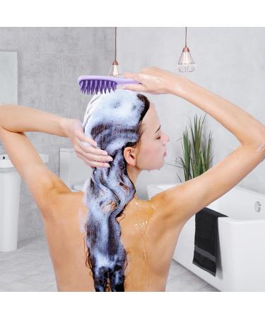 Buy Hotodeal Hair Brush for Wet & Dry - Silicone Scalp Massager for Deep Cleansing - Ideal Shampoo Brush for Men & Women | International Shipping Available - Buy Online on GoSupps.com