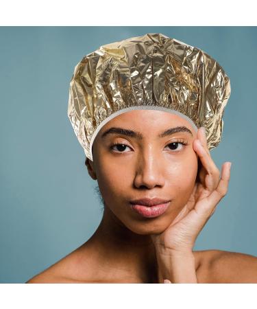 Bonnets Thermiques en Aluminium pour Soins Capillaires Lot de 4 Diam tre 28 CM Bonnets Revitalisants pour Coloration Profonde Adapt s Salon de Coiffure et Usage Domestique - Buy Online on GoSupps.com
