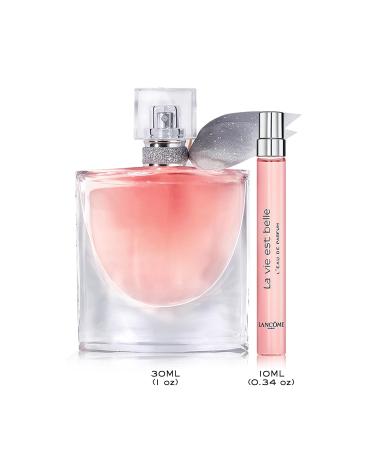 Lanc me La Vie Est Belle Holiday Traveler Perfume Gift Set - Full Size Eau de Parfum 1 Fl Oz Travel size Eau de Parfum 0.34 Fl Oz - Limited Edition - Buy Online on GoSupps.com