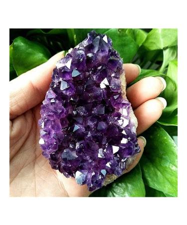 Very Beautiful Natural Rock Quartz Amethyst Cavity Samples heal Reiki (Size : 260-280g) Natural Luster (Size : 300-350g)