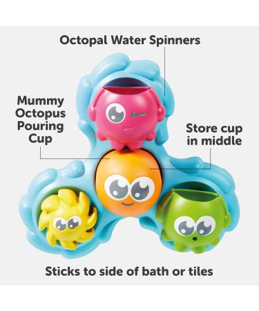 TOMY Spin & Splash Octopus Bath Toy for 1-4 Year Olds - Water Play Octopals - Buy Online on GoSupps.com