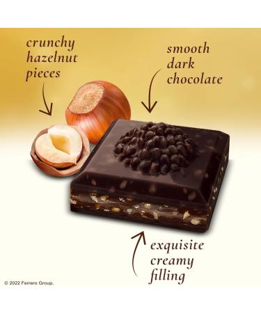 Ferrero Rocher Premium Chocolate Bar Dark Chocolate Hazelnut 3.1 oz Bar (Pack of 2) Bundle With Snack Scout Lunch Bag - Buy Online on GoSupps.com