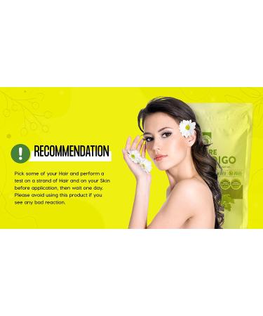 100% Organic Indigo Powder for Hair Dye - Black Coloring | 100g (3.52oz) | For use with Pure Henna - Buy Online on GoSupps.com