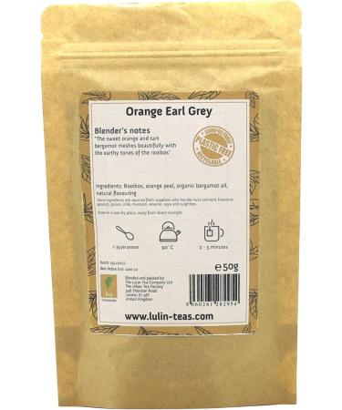 LuLin Teas Orange Earl Grey Loose Tea 50 g Loose Tea 50 g - Buy Online on GoSupps.com