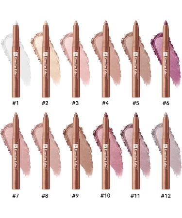 B ton De Fard Paupi res Mat En Bronze Formules Cr me Pour Une Application Facile Longue Tenue Stylo Crayon Maquillage Pour Les Yeux B ton Cr me - Buy Online on GoSupps.com