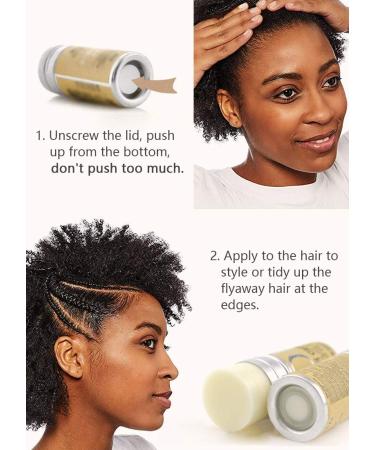 Samnyte Hair Wax Stick - Non-Greasy Styling Pomade for Hair Wigs & Edge Control - 2.7 Oz - Buy Online on GoSupps.com