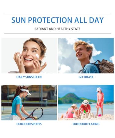 2PCS Centella Sunscreen SPF 50 - Long-Lasting Protection - No White Cast - Moisturizing & Non-Greasy - Centella Madagascar Sunscreen - Hyalu Cica Water-fit Sun Serum 50 ML for Face Body - Buy Online on GoSupps.com