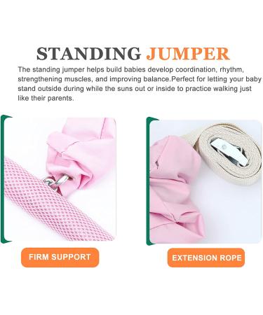 Kisangel Pink Baby Jumper Exerciser - Infants & Toddlers Doorway Swing - Buy Online on GoSupps.com